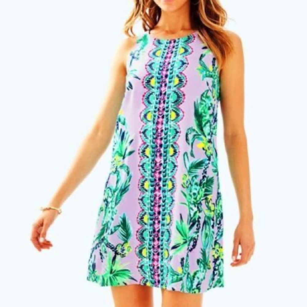 NWT Lilly Pulitzer Jackie Shift It’s Impawsible Print. Size M
